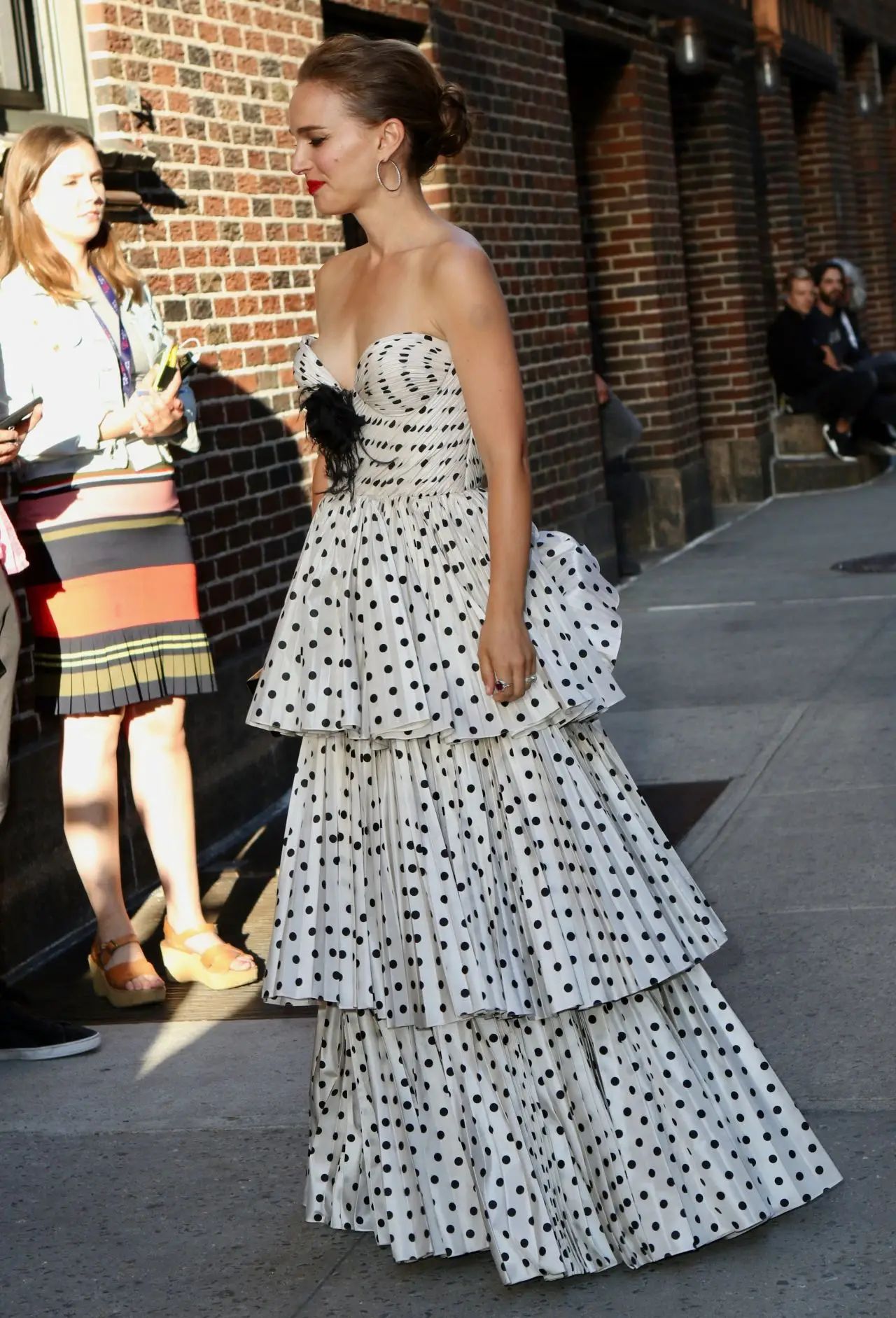 Natalie Portman Photos at the Stephen Colbert Show